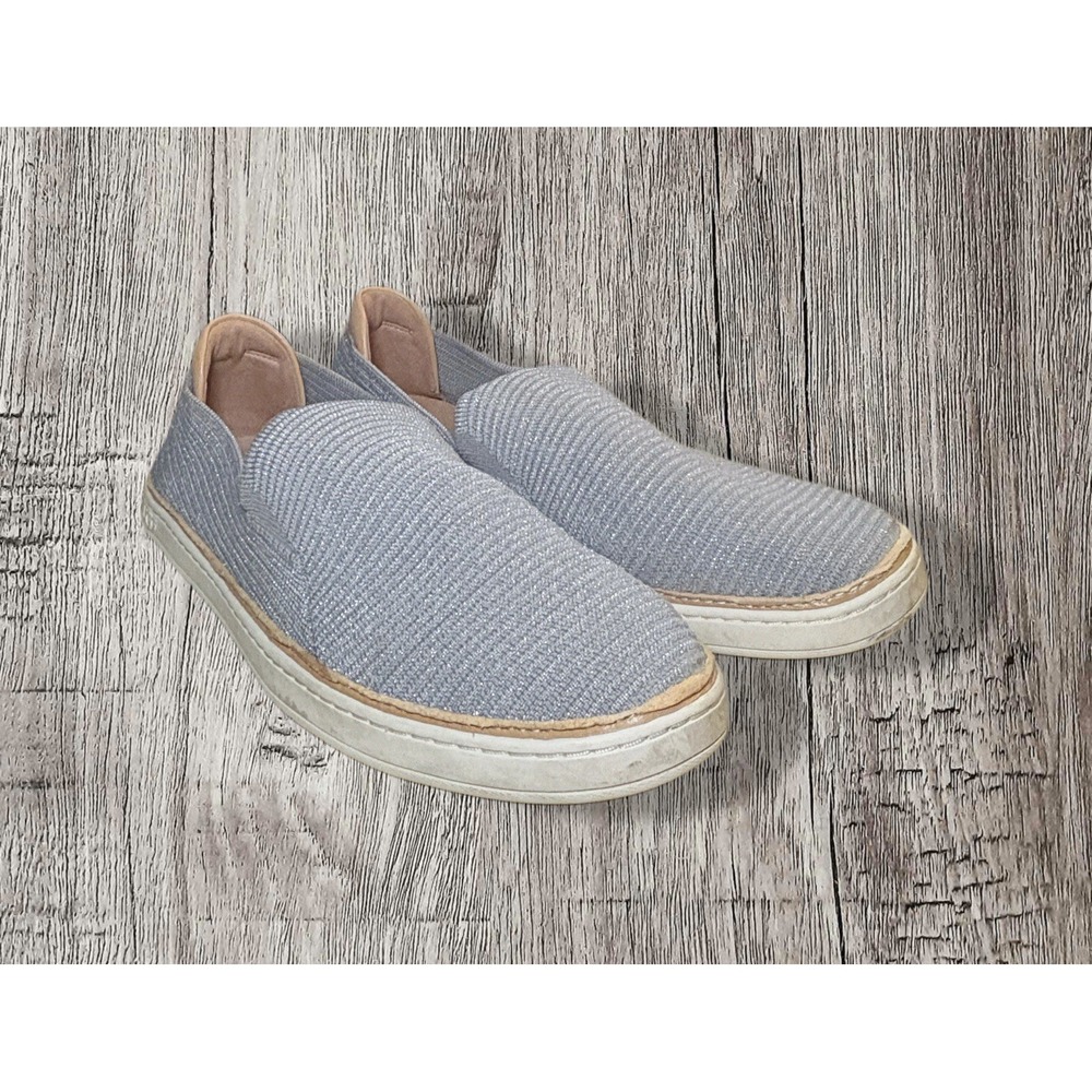 Ugg Sammy Metallic Knit Slip On Shoes Sneakers Women's Size 12